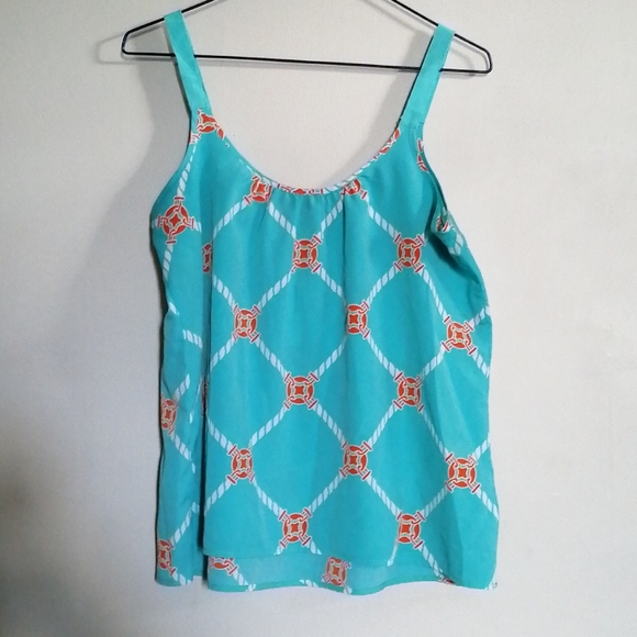 2/$20 Nautical theme top - Picture 2 of 5